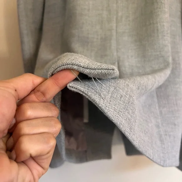 Veronica Beard Daytona Double-Breast Dickey Jacket, light grey gray - Picture 4 of 12